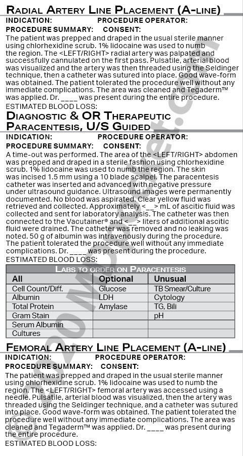 Procedures_Notes